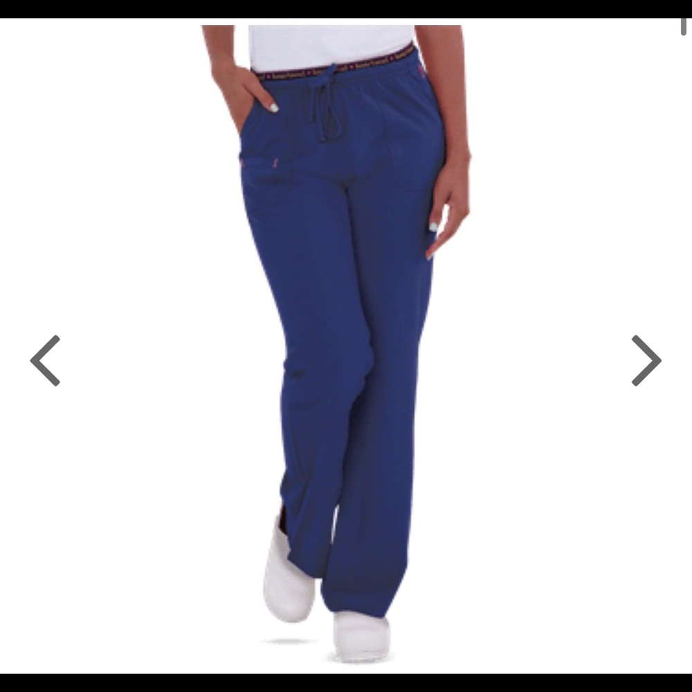 Heart and Soul Scrub pants 2XL petite Navy